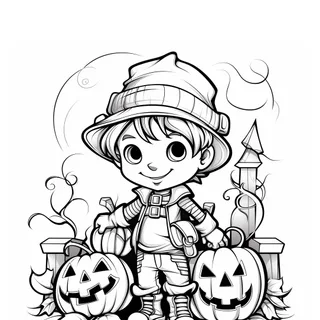 Ukážka kategórie omaľovánok halloween